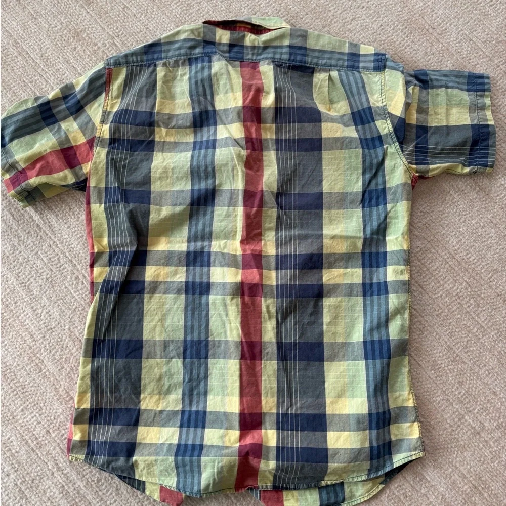 Eddie Bauer Multicolor Plaid Button Down Shirt - Picture 8 of 8
